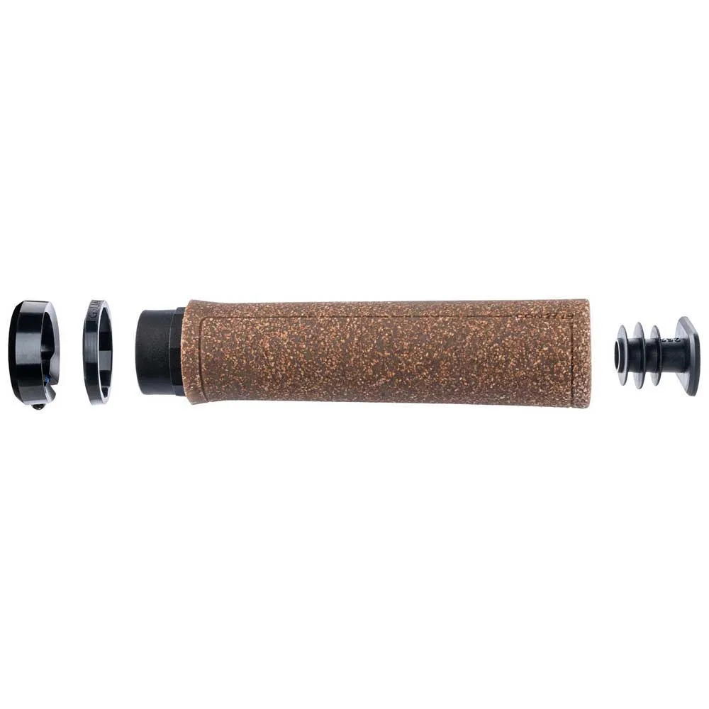 Con-Tec Merge Urban Styrehandtag, Black / cork, 140mm Con-Tec Merge Urban Styrehandtag, Black / cork, 140mm