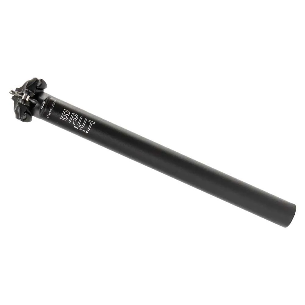 Con-Tec Mtb Brut Sadelstolpe, Black, 350mm, 30.9mm