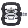 Con-Tec Ny-505050 Cykelpedaler, Black / silver, One Size