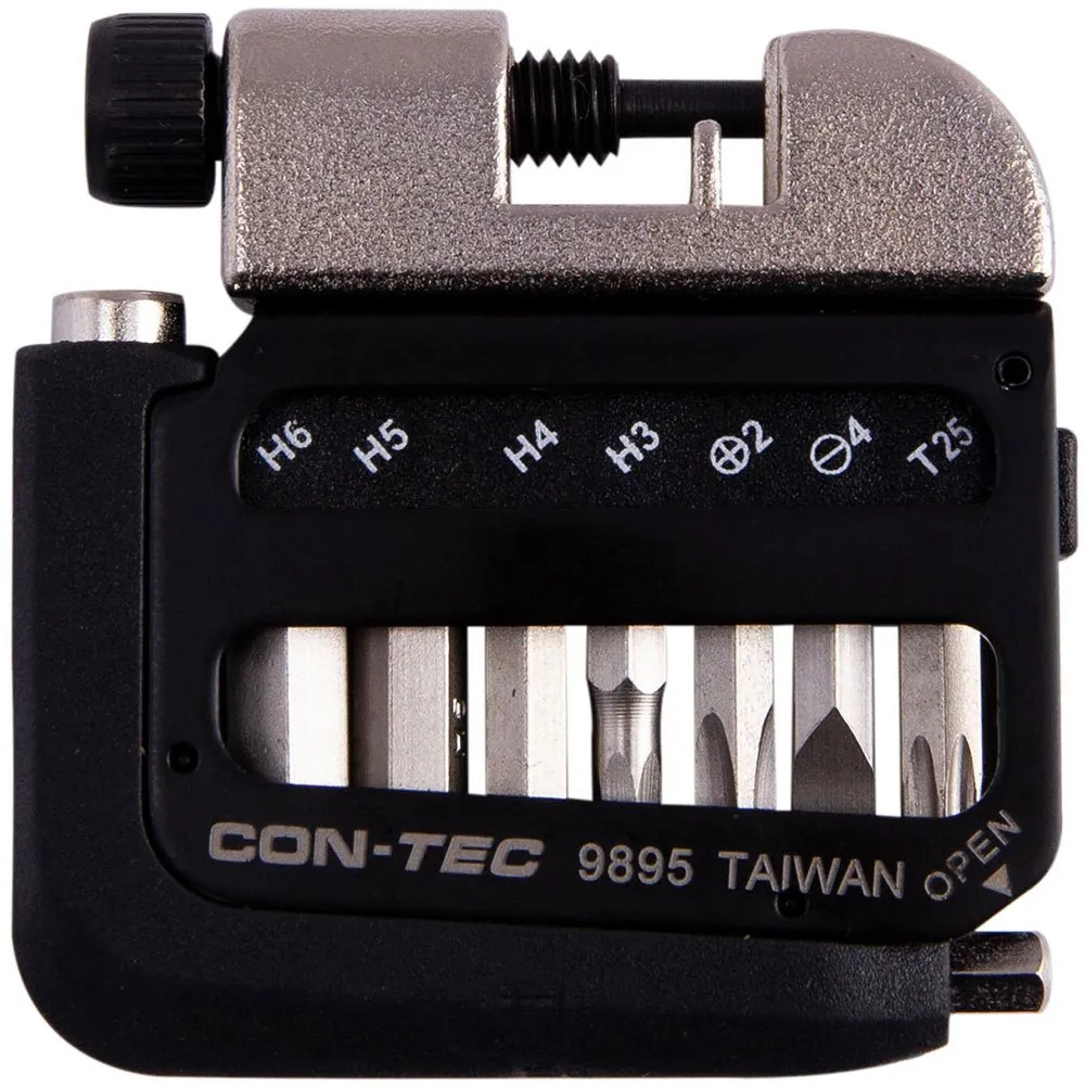 Con-Tec Pg1 8 Multiverktyg, Black, One Size