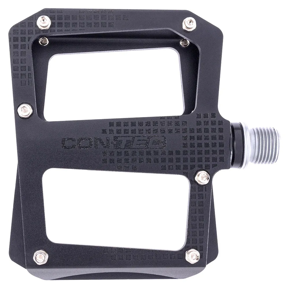 Con-Tec Pitchblack Cykelpedaler, Black, One Size