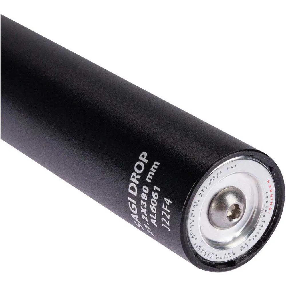 Con-Tec Sagi Drop Dropperstolpe 100 Mm, Black, 400mm, 27.2mm