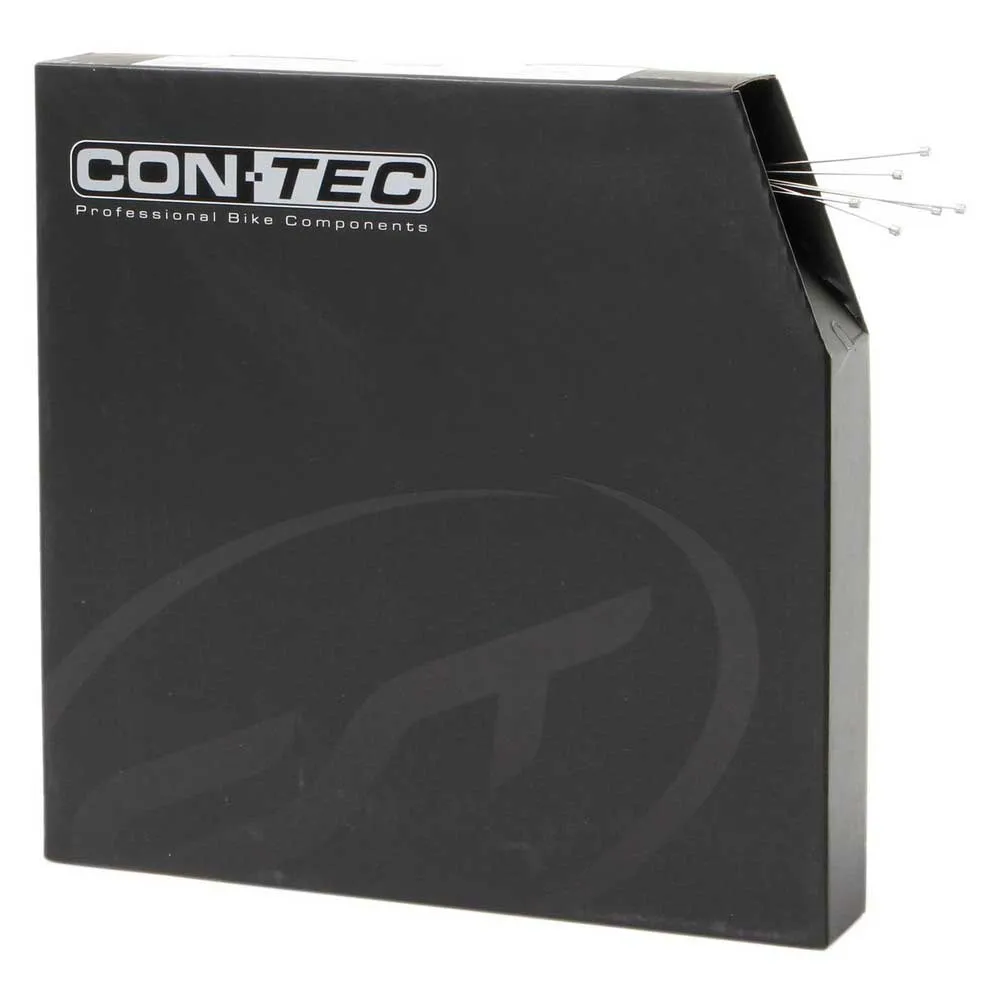 Con-Tec Shift+ Stainless Steel Växelvajer 100 Enheter, Silver, 1.1 x 2275mm