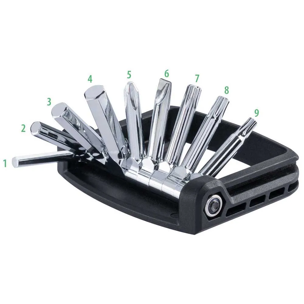 Con-Tec Space Carbon Multi-tool Flaskhållare, Black / green, One Size