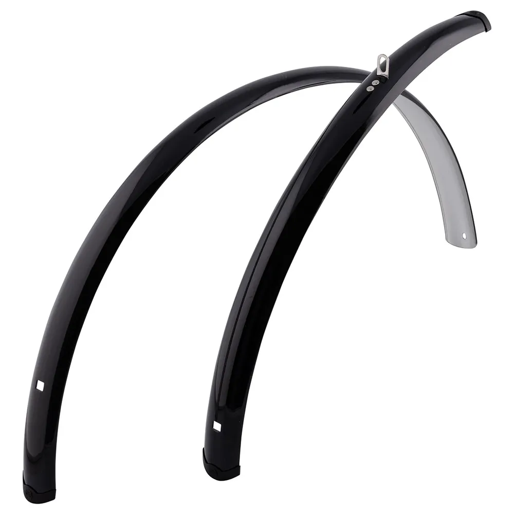 Con-Tec Splash Protect 45 Mm Skärmset, Gloss black, 28"