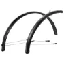Con-Tec Splash Protect 58 Mm Skärmset, Gloss black, 28"
