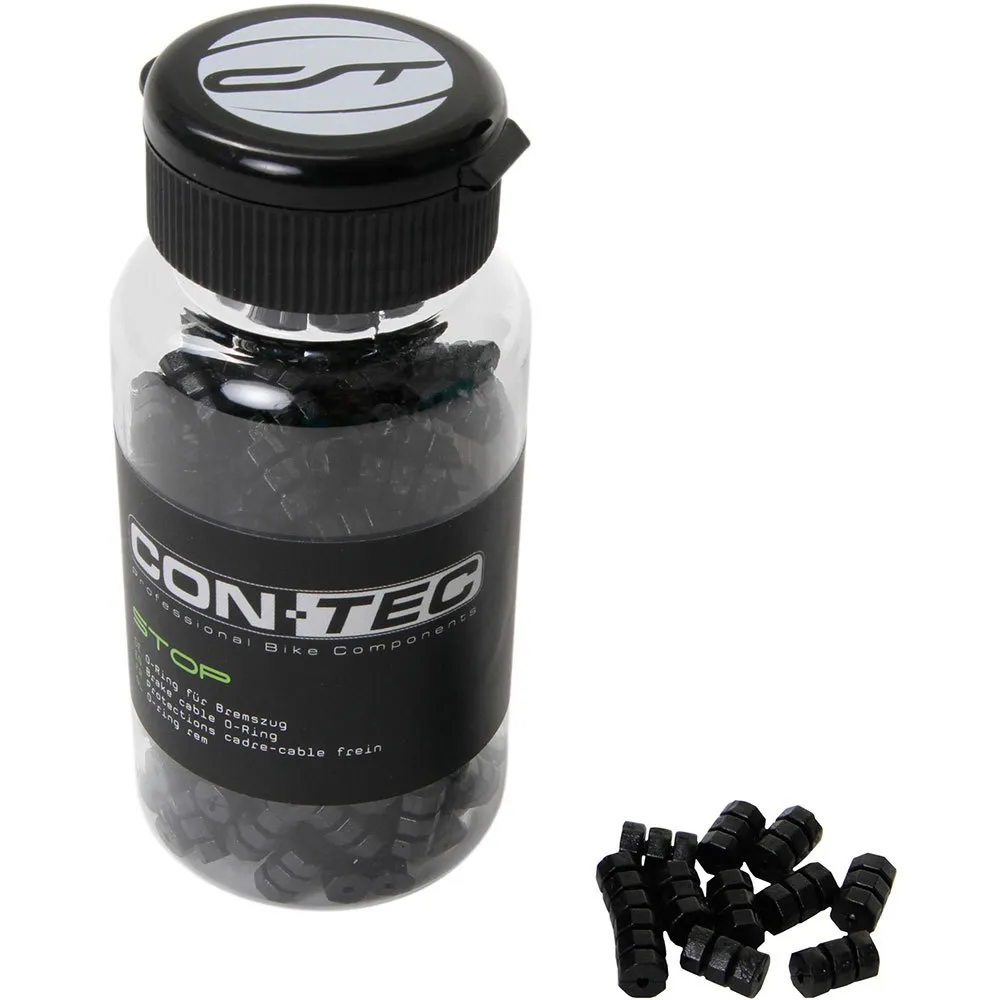 Con-Tec Stop Kabelskyddande Gummi 200 Enheter, Black, One Size Con-Tec Stop Kabelskyddande Gummi 200 Enheter, Black, One Size