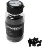 Con-Tec Stop Kabelskyddande Gummi 200 Enheter, Black, One Size