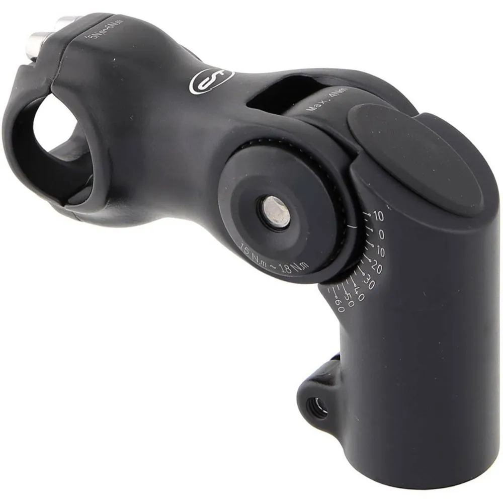 Con-Tec Tarantula Hy 25.4 Mm Justerbar Stam, Black, 80mm, -10º/+60º Con-Tec Tarantula Hy 25.4 Mm Justerbar Stam, Black, 80mm, -10º/+60º
