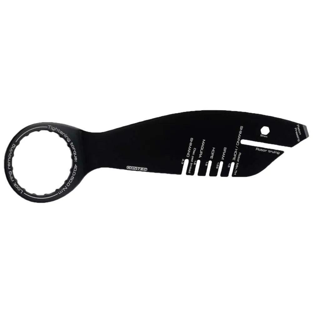 Con-Tec Tfp Shark Multiverktyg, Black, One Size
