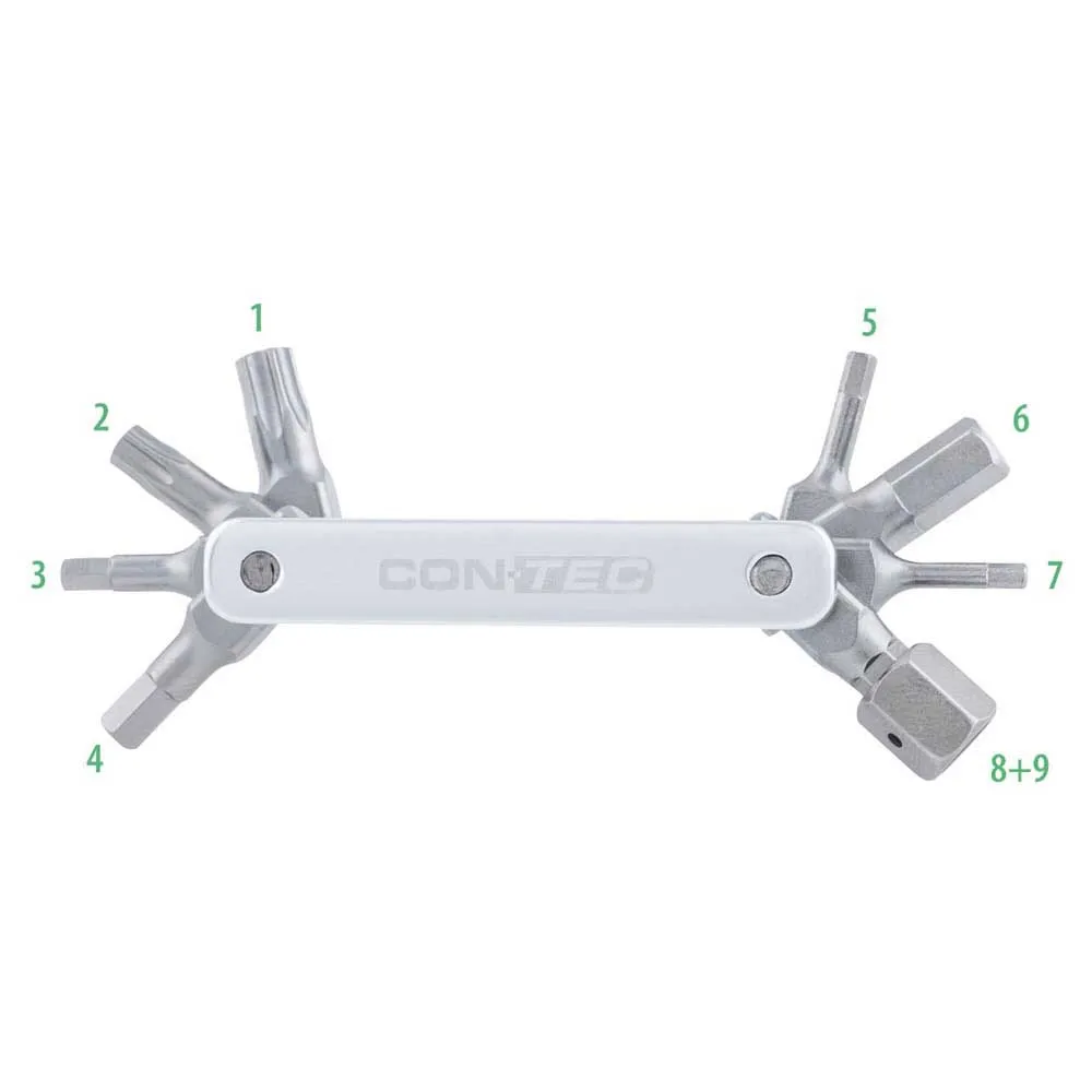 Con-Tec Tfr Buster 9 Multiverktyg, White, One Size