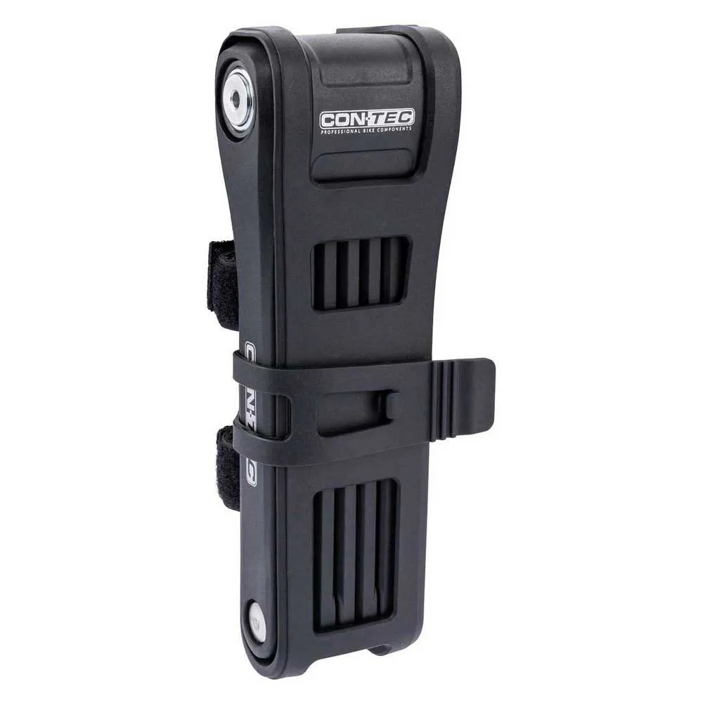 Con-Tec Tomloc Hopfällbart Lås, Black, One Size