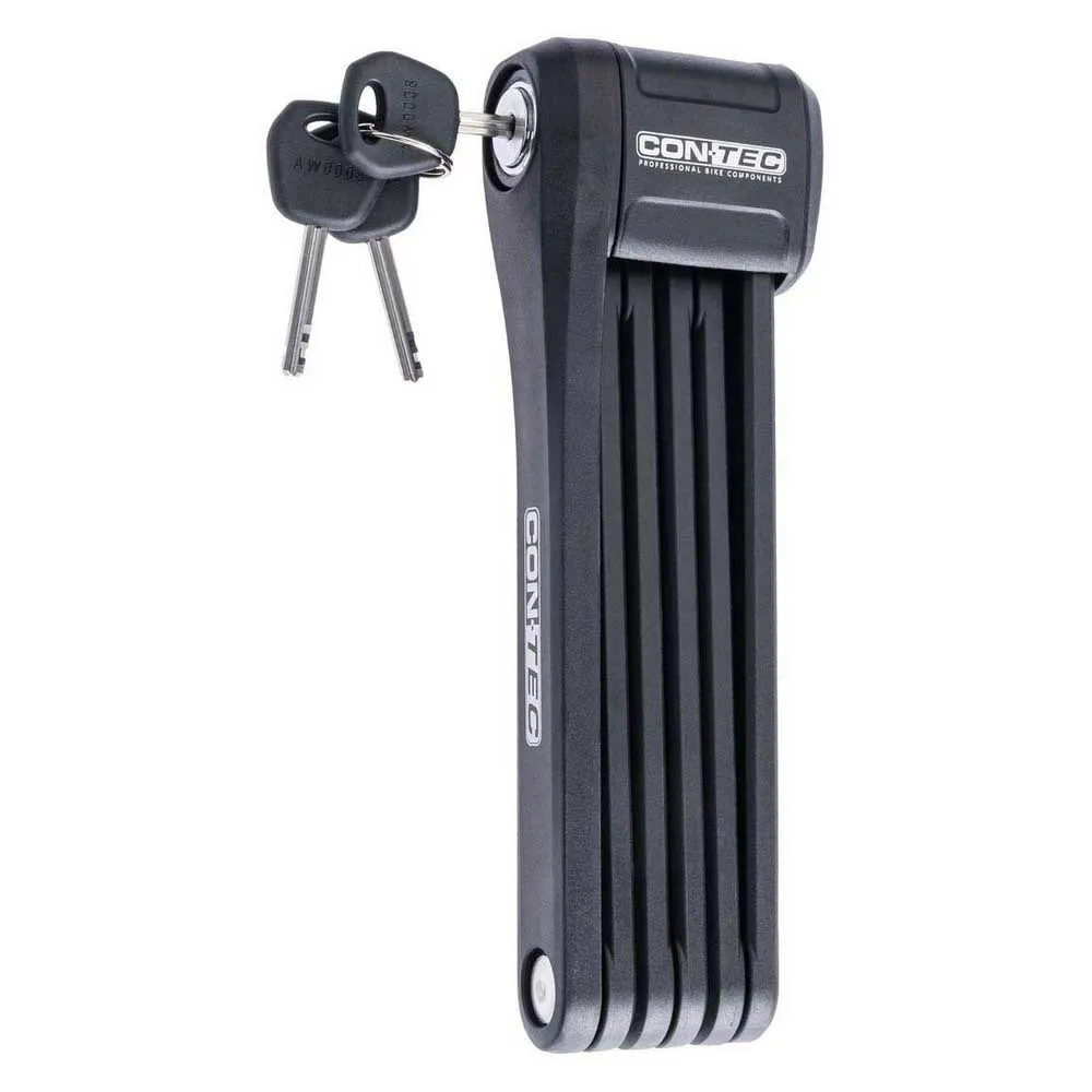 Con-Tec Tomloc Hopfällbart Lås, Black, One Size