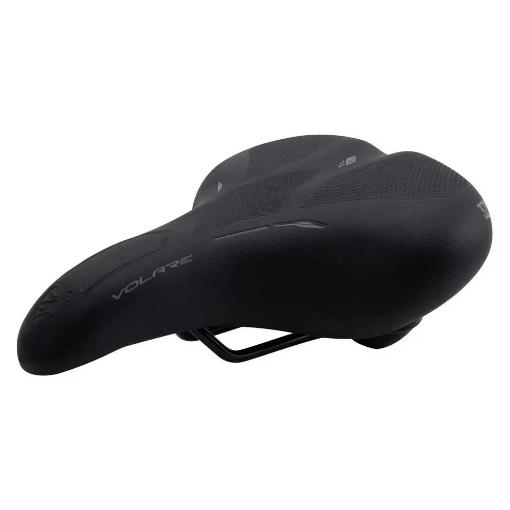 Con-Tec Volare City Cykelsadel, Black, One Size Con-Tec Volare City Cykelsadel, Black, One Size