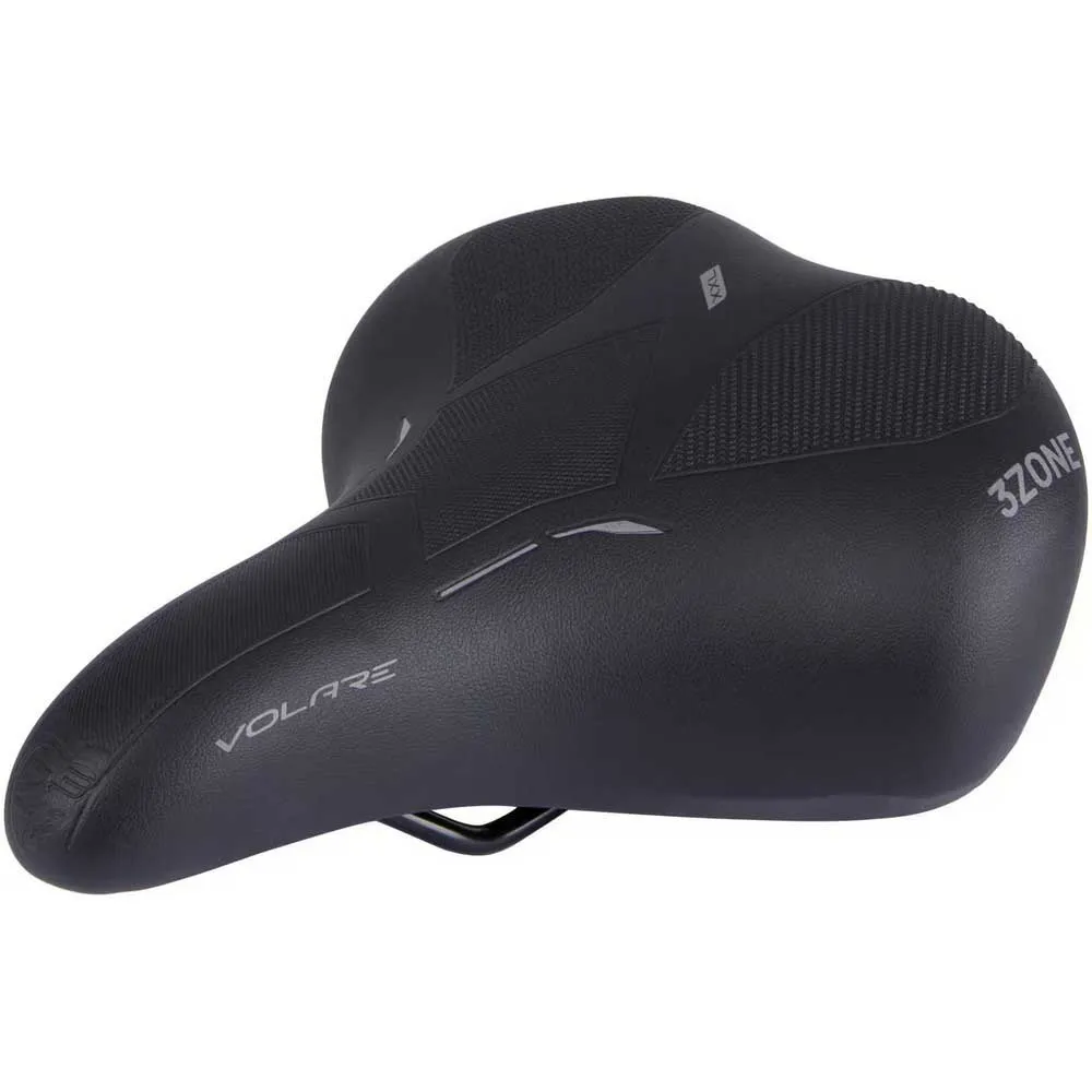 Con-Tec Volare City Xxl Cykelsadel, Black, One Size Con-Tec Volare City Xxl Cykelsadel, Black, One Size