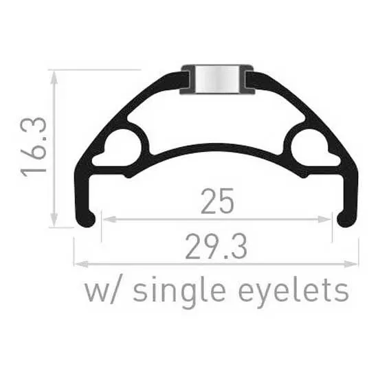 Con-Tec Xeta 27.5´´ 25 Mm Disc E-bike Tubeless Mtb-fälg, Black, 650B-27.5" 32H Con-Tec Xeta 27.5´´ 25 Mm Disc E-bike Tubeless Mtb-fälg, Black, 650B-27.5" 32H