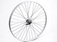 Connect bakhjul 1 växel fotbroms silver enkelbottnad 28"(700c)