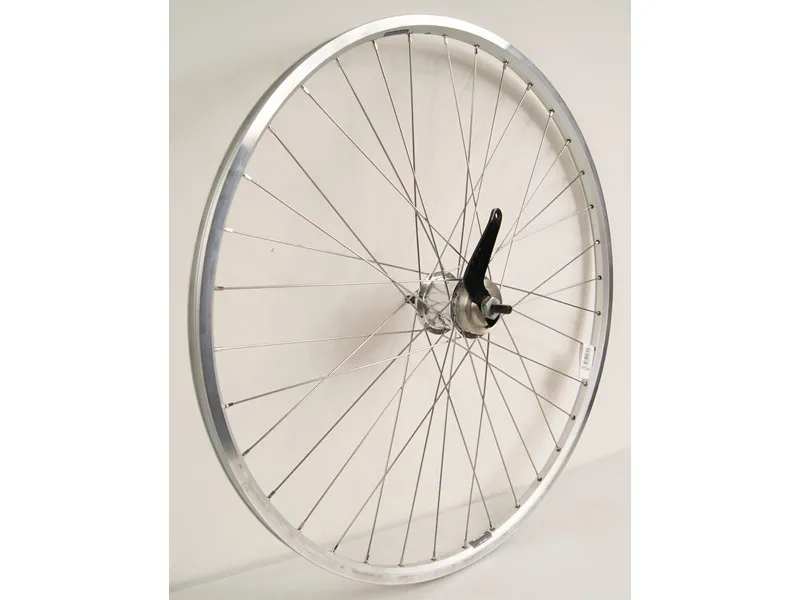 Connect bakhjul med 2 växlar nav silver 28"(700c)
