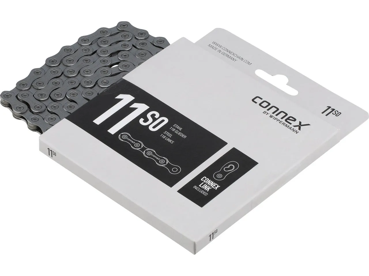 Connex 11S0 11-fach Kette, Silver, 118 Links