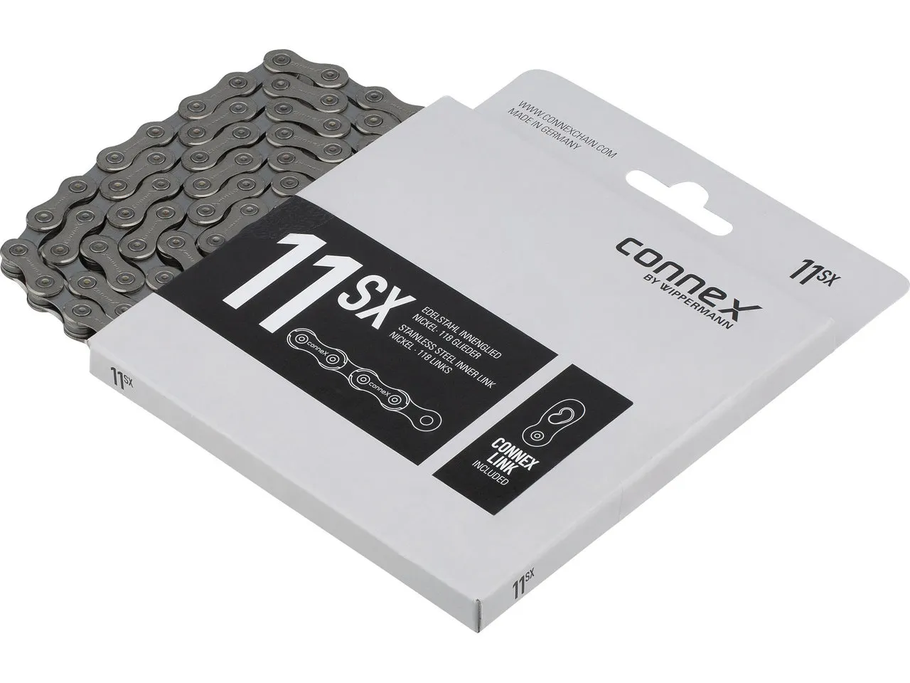 Connex 11SX 11-fach Kette, Silver, 118 Links