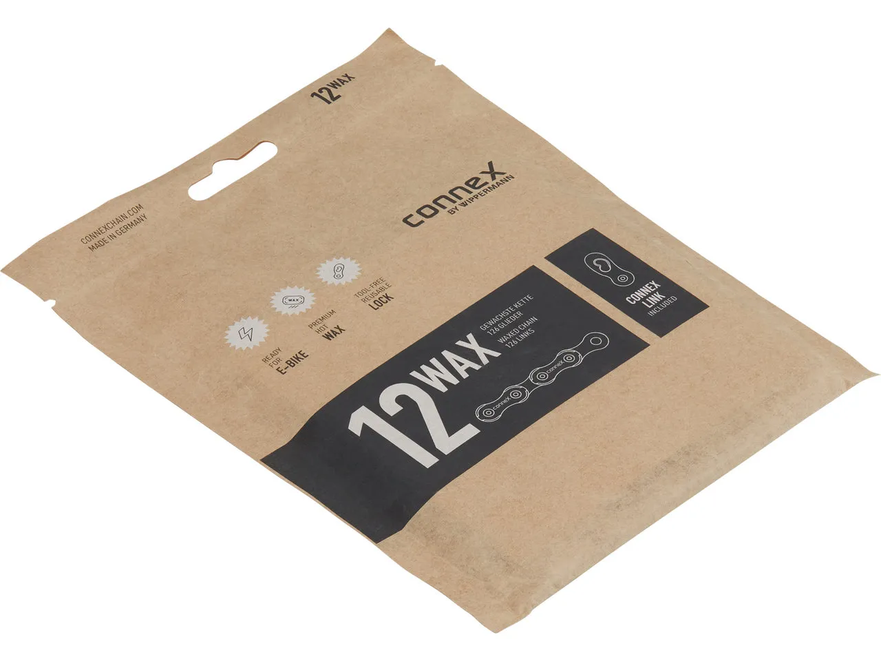 Connex 12WAX 12-fach Kette, Silver, 118 Links