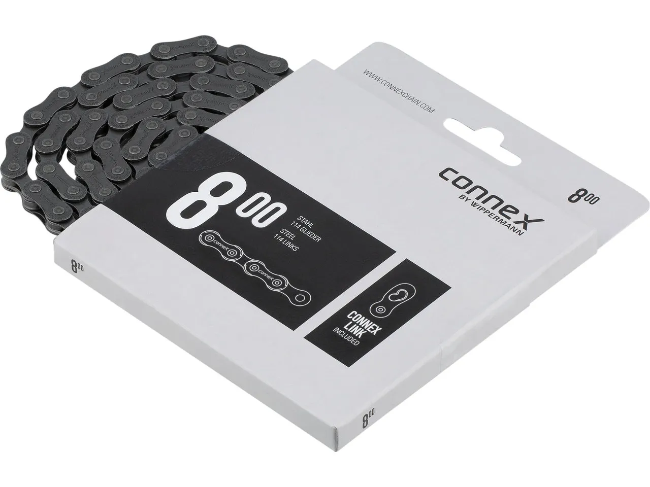 Connex 800 7/8-fach Kette, Black, 114 Links