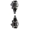 Conor Dual F3 Cykelpedaler, Black / silver, One Size
