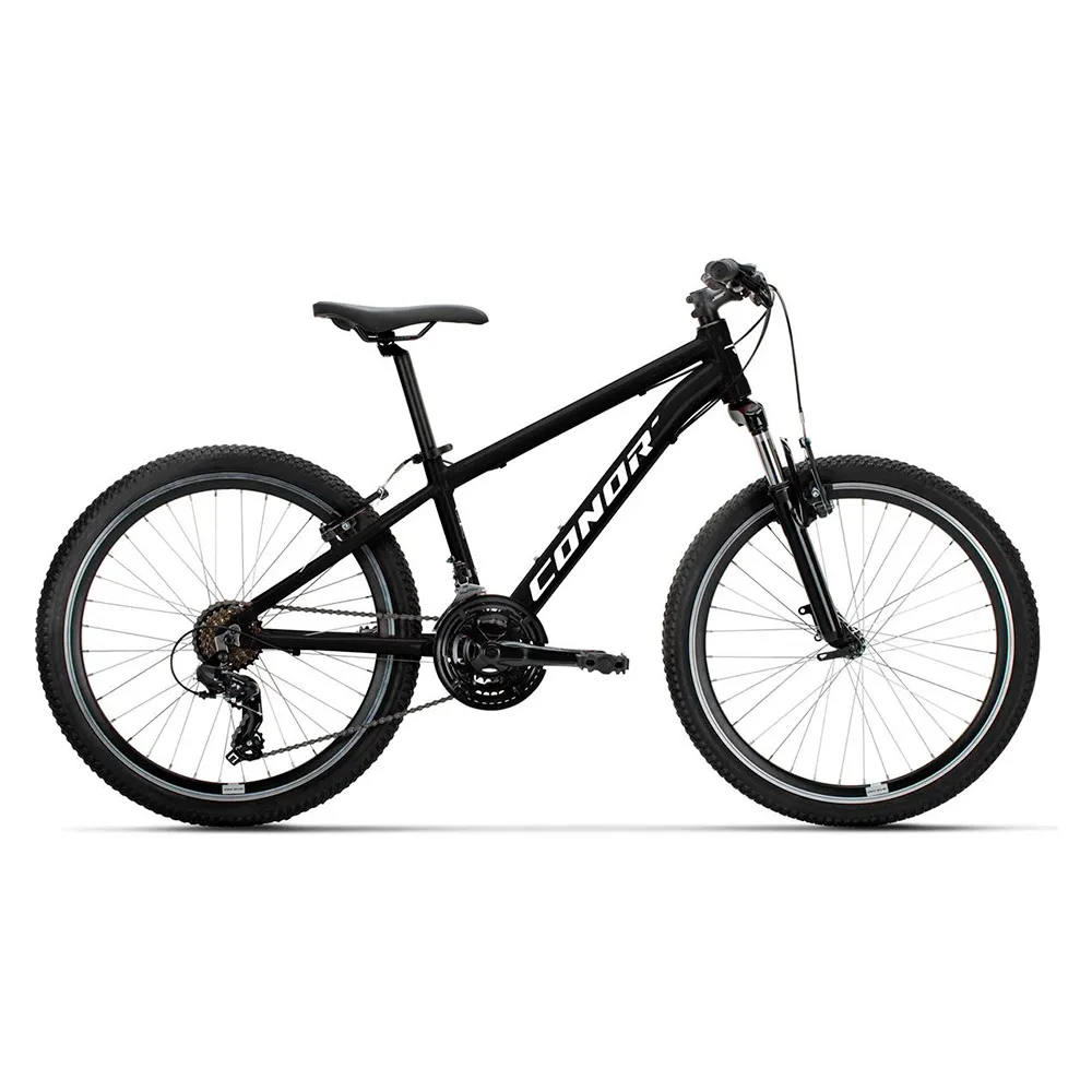 Conor Junior 24´´ Ty300 Mtb Cykel, Black matt, One Size Conor Junior 24´´ Ty300 Mtb Cykel, Black matt, One Size
