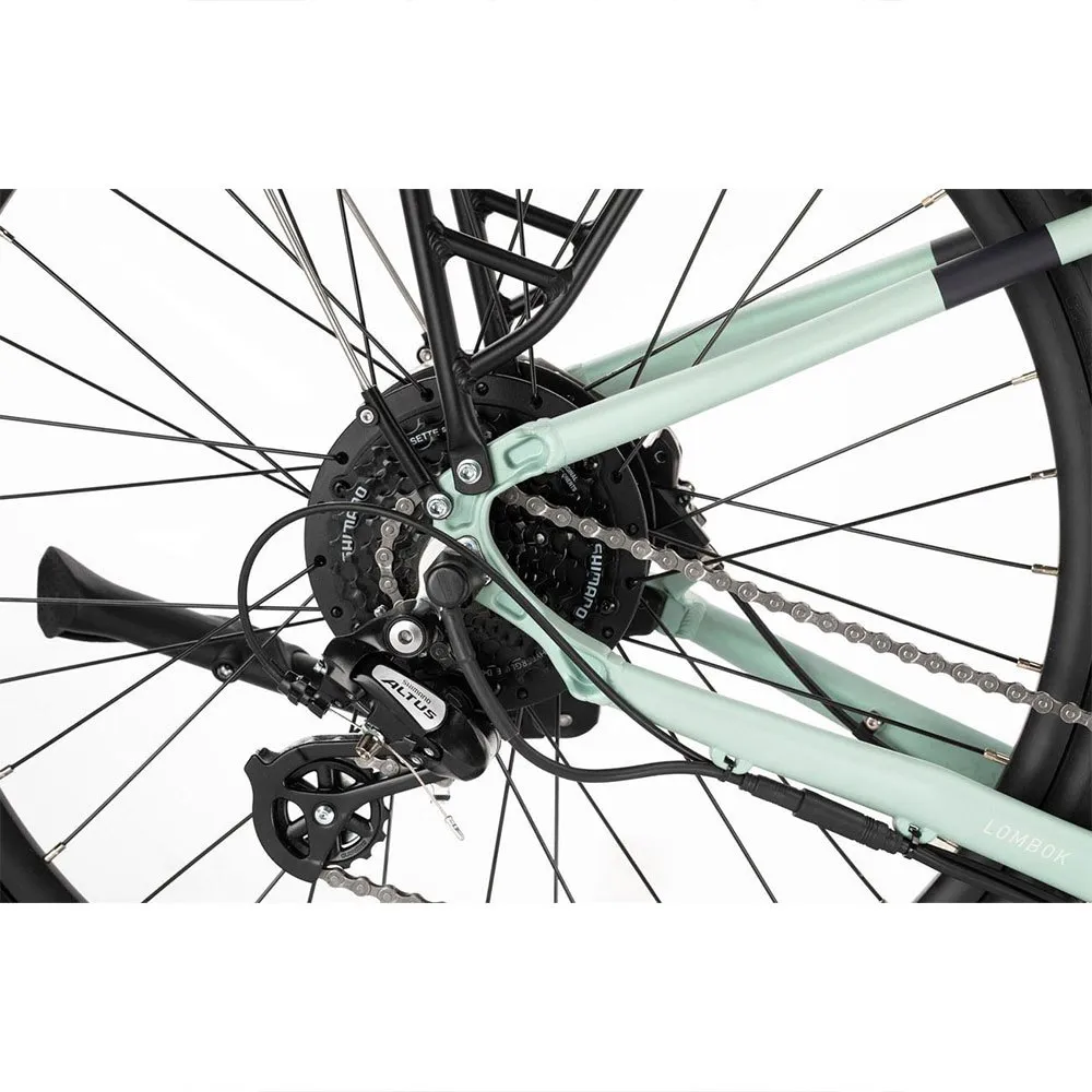 Conor Lombok 26´´ M310dl 8s 2023 Elcykel, Light green, M, 504Wh
