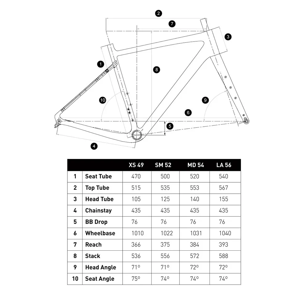 Conor Selva Grx610 1x12s Gravelcykel, Black