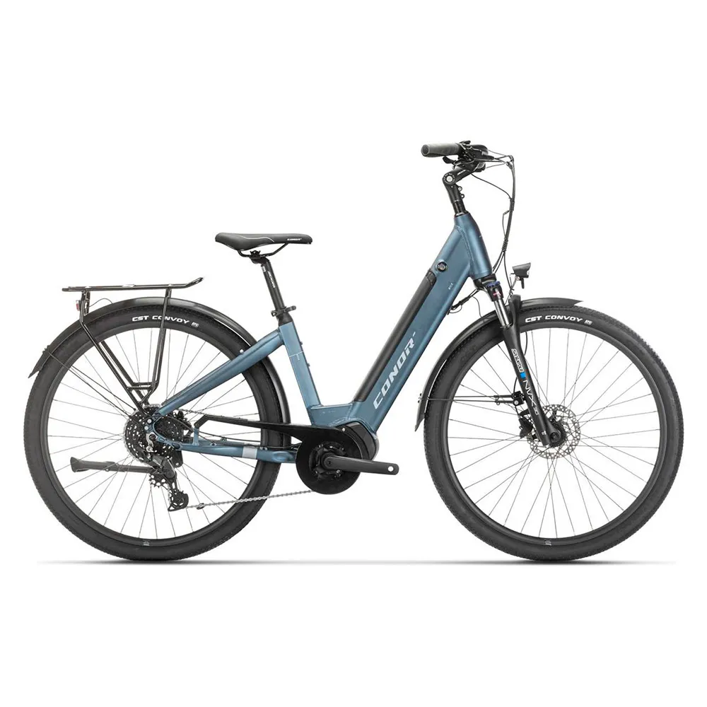 Conor Wyck Vinka E50 Cues U4000 Elcykel, Blue, M, 504Wh