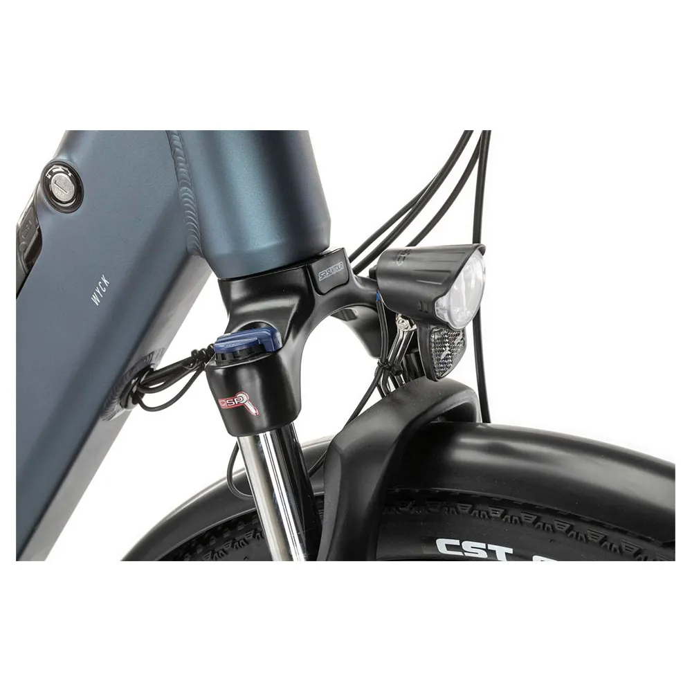 Conor Wyck Vinka E50 Cues U4000 Elcykel, Blue, M, 504Wh