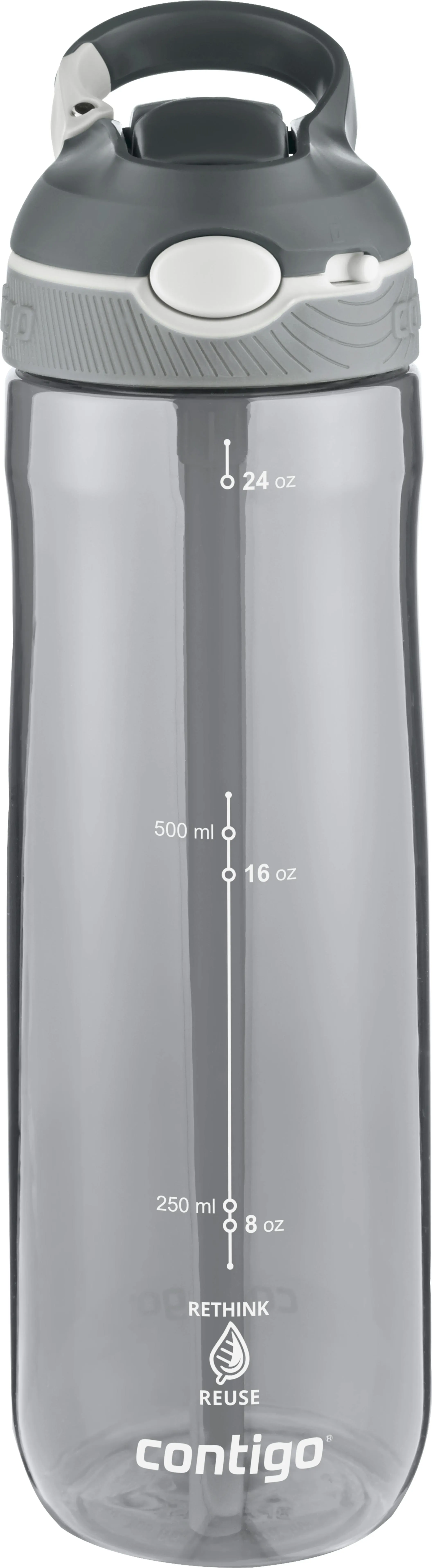 Contigo Ashland Water Bottle, Smoke, 720ml Contigo Ashland Water Bottle, Smoke, 720ml