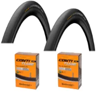 Continental 2 Däck + 2 Slangar Continental SportContact II 26x1.60"(42-559) auto ventil Continental 2 Däck + 2 Slangar Continental SportContact II 26x1.60"(42-559) auto ventil