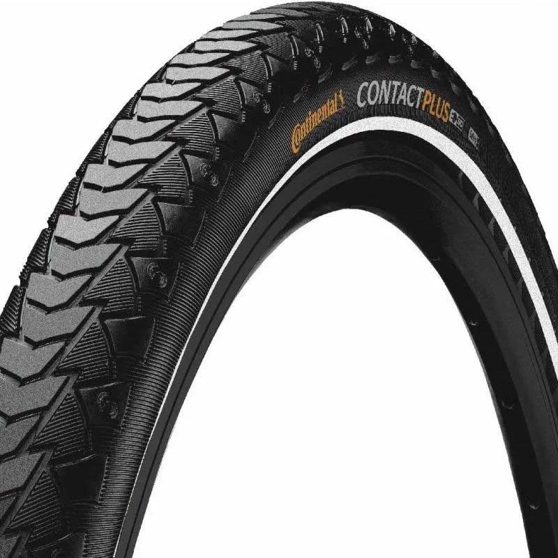 Continental Contact Plus Safetyplus Breaker 700c X 40 Styvt Urbandäck, Black reflex, 700C x 40 Continental Contact Plus Safetyplus Breaker 700c X 40 Styvt Urbandäck, Black reflex, 700C x 40