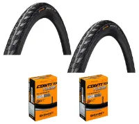 Continental Contact vardagsdäck 700 x 42C sampak dunlopventil Continental Contact vardagsdäck 700 x 42C sampak dunlopventil