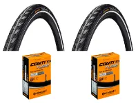 Continental Contact vardagsdäck 700 x 45C reflexkant sampack dunlopventil