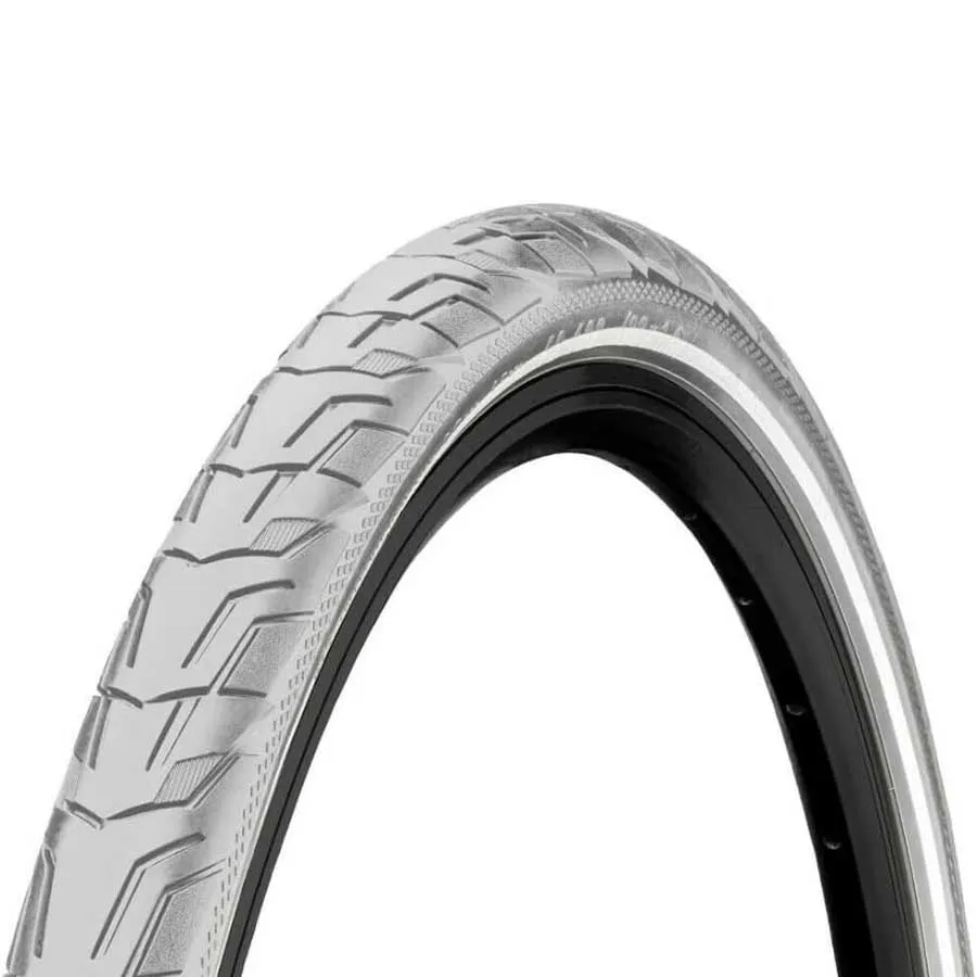 Continental Ridy City E-25 26´´ X 1.75 Styvt Urbandäck, Grey / grey reflex, 26" x 1.75 Continental Ridy City E-25 26´´ X 1.75 Styvt Urbandäck, Grey / grey reflex, 26" x 1.75