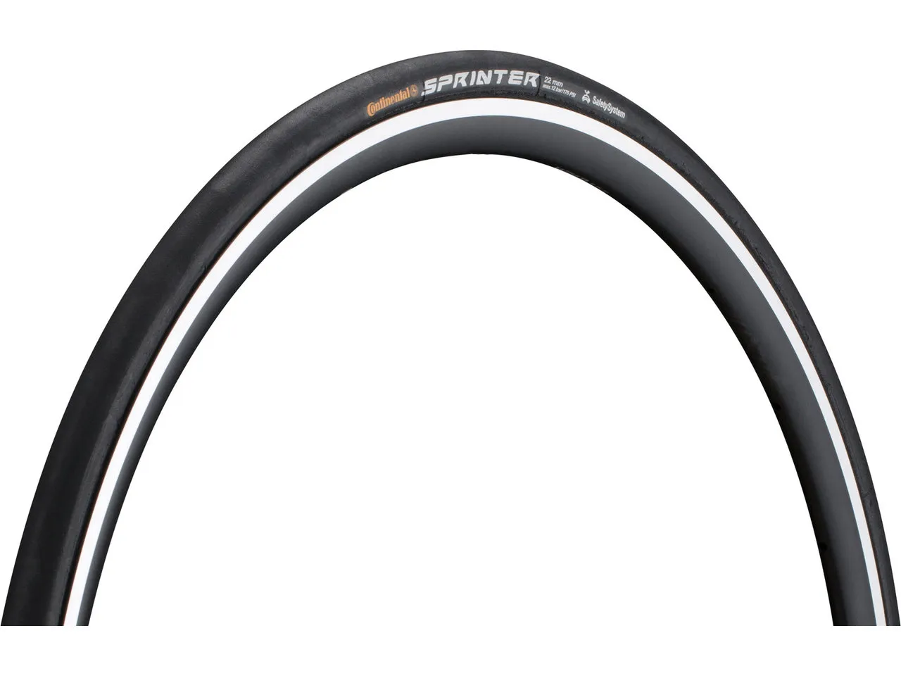 Continental Sprinter BlackChili 26" Schlauchreifen, Black, 650C x 22