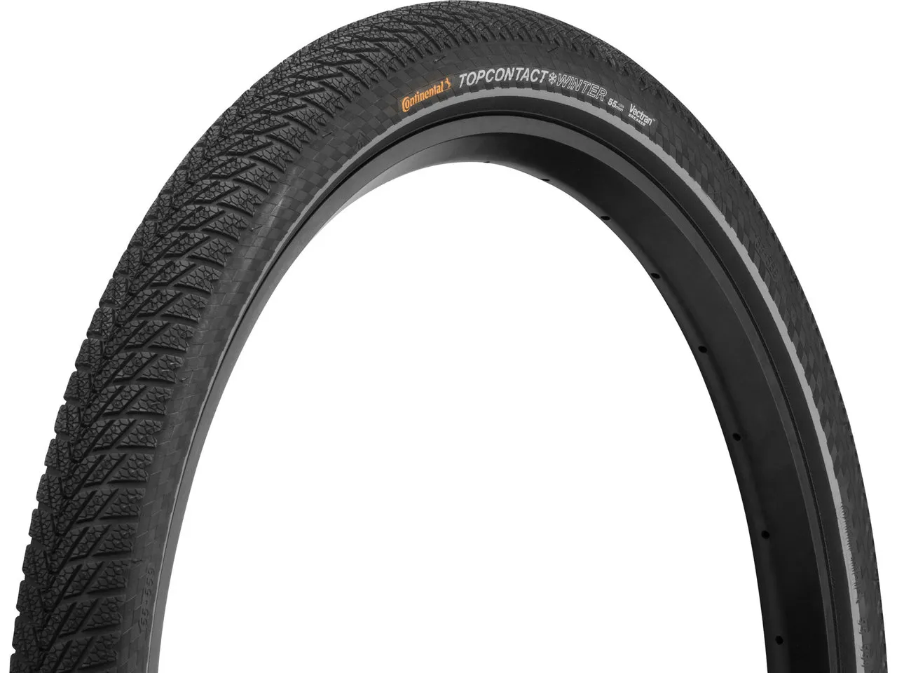 Continental Top Contact Winter II Premium 26" Faltreifen, Reflecting Black, 26" x 2.20 Continental Top Contact Winter II Premium 26" Faltreifen, Reflecting Black, 26" x 2.20