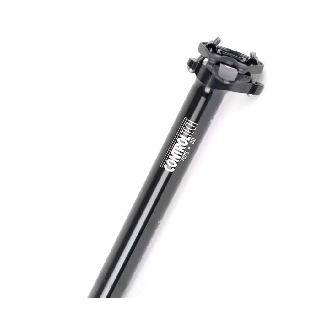 Control Team Issue 1 A Sadelstolpe, Black, 350mm, 30.9mm