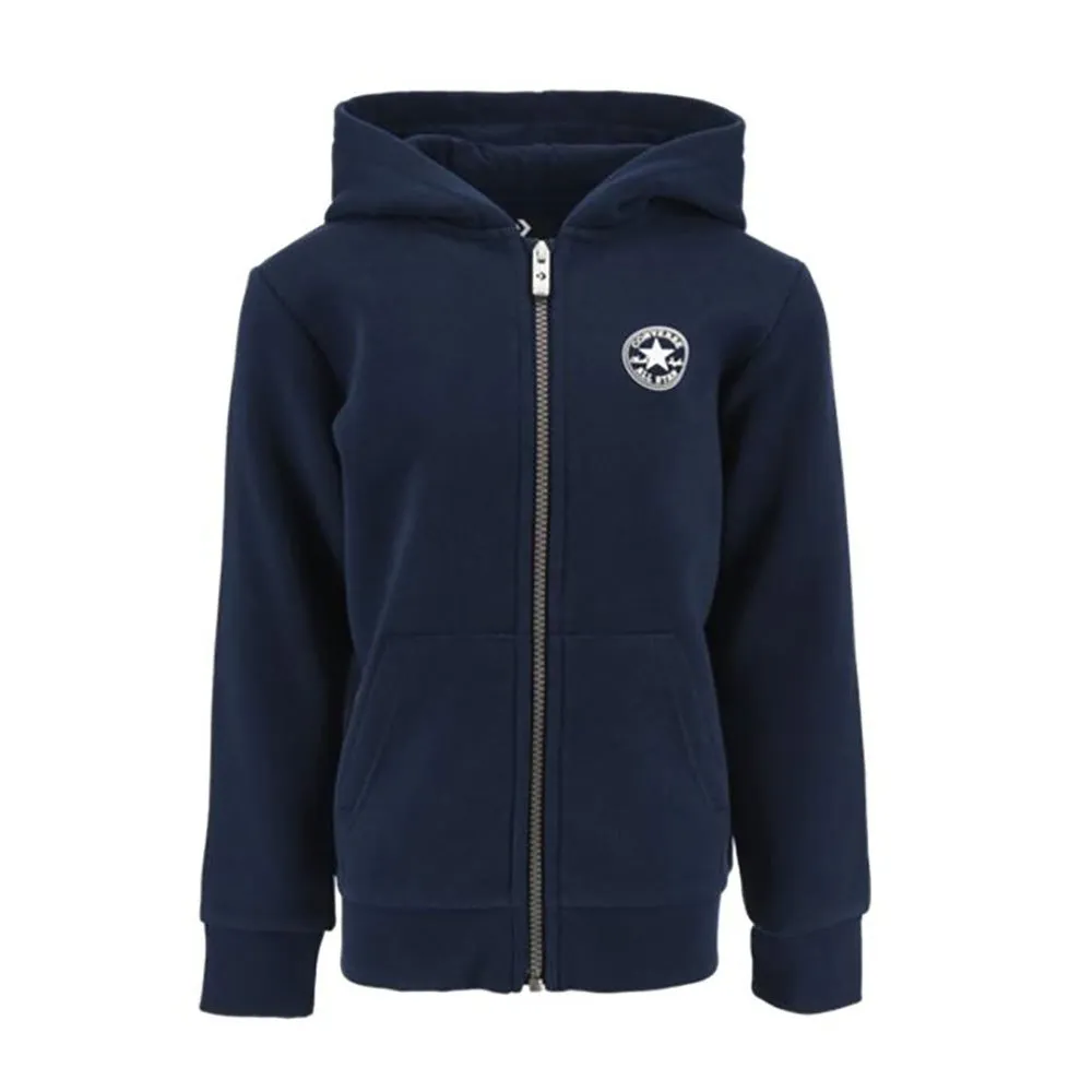 Converse Chest Core Sweatshirt Med Dragkedja