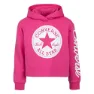 Converse Chuck Patch Crop Tröja Med Huva