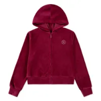 Converse Cnvg Ribbed Velour Sweatshirt Med Dragkedja
