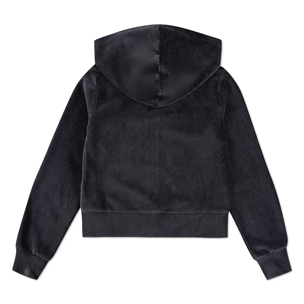Converse Cnvg Ribbed Velour Sweatshirt Med Dragkedja