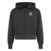 Converse Star Pointelle Sweatshirt Med Dragkedja