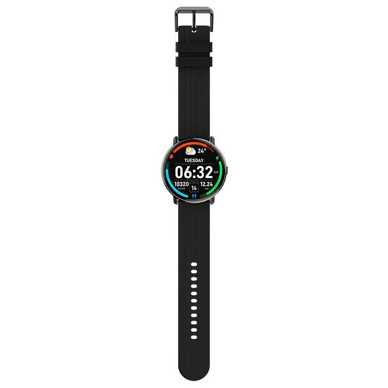 Cool Amoled Forever Silicone Smartklocka, Black
