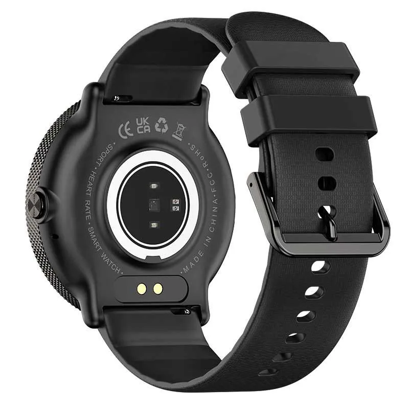 Cool Amoled Forever Silicone Smartklocka, Black