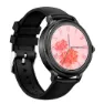 Cool Metal Silicone Dover Smartklocka, Black