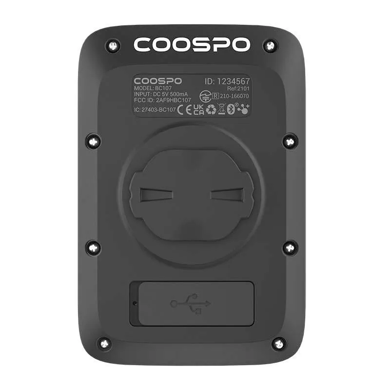 Coospo Bc107 Cykeldator, Grey, One Size